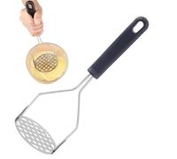 Zunishaone Masher di patate a mano, schiacciapatate | Patate dolci in acciaio inox Ricer,Strumento di purea di verdure per la casa, utensili da combattimento pesanti per la casa, ristorante,