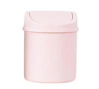 Zunishaone Mini Trash Can Desk - PP Portable, Table Flipping, Lid Litter Box Garbage | Great For Bathroom Bedroom Classroom, Nursery