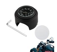 Zunishaone Orologio da manubrio per bicicletta - Quadrante luminoso impermeabile, di visualizzazione della temperatura, timer antiurto | Perfettamente ottimo per il in bicicletta