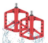 Zunishaone Pedali piatti | Piattaforme allargate per mountain bike, pedane colorate per ciclismo antiruggine, impermeabili, per bici elettriche pieghevoli da strada, montagna, città