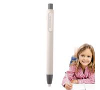 Zunishaone Penna per - Ricaricabile grigia, meccanica push, cancelleria creativa | per lo studio a casa, l'aula, la scrivania, i compiti, gli studenti, gli insegnanti, la correzione della s