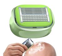 Zunishaone Per Teste Calve Uomo | Rasoio Manuale Per Testa Calva,Portatile per Viaggio e Uso Quotidiano Strumento di Toilette Casa Festa del Papà Compleanno Anziani