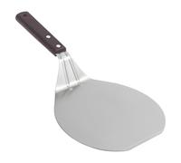 Zunishaone PIEMA PIZCE TUTTA PEEL - CIOTTA IN ACCIAIO INOX HACHA PIZZA, PADDE PIZZA MANICA IN LEGNO | Strumento per la buccia della pizza, Sollevatore per il pane da pasticceria per girare duran
