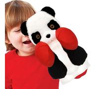 Zunishaone Pupazzo Mano Puppet Giocattolo Mano Pupazzo Puppet per Bambini | Pupazzo a Mano Interattivo Panda - Giocattolo per bambini, Giocattolo di peluche colorato per