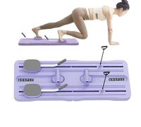 Zunishaone Set Di Riformatore Pilates,Tavola Addominale per le Donne | Palestra Domestica Portatile Allenamento Del Corpo Completo per Uffici, Yoga, Danza e Riabilitazione