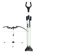Zunishaone Supporto per ricurvo in fibra di vetro, telaio di supporto Longbow, supporto portatile e stabile, ideale per riporre gli , per la pratica e l'uso della gamma, articolo