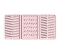 Zunishaone Tappetino scolapiatti pieghevole in silicone, 55,9 x 27,9 cm, antiscivolo, resistente al calore, per bar e cene, organizzazione post-pulizia