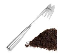 Zunishaone Utensile per ciuccio, 4 erbacce dentate e strumento di traino | Impugnatura ergonomica, picchetti ad alte prestazioni per sradicare le erbacce e piantare il cortile
