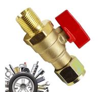 Zunishaone Valvola a sfera del freno | Raccordo per tubo filettato in - Accessori di riparazione per veicoli integrati resistenti per camion e furgoni