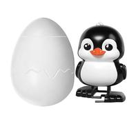 Zunishaone Wind Up Toy - Cute Clockwork Animal, Egg Shape Game | Nostalgic Jumping Collectible Toy, Fun Interactive Playset for Home Birthday School Desk Kids Boys Girls Fan Enthusiasts Friends Gift