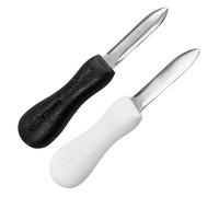 ZUNOXAZ 1 Set Apriscampi Acciaio Inossidabile Con Antiscivolo Strumenti Per Aprire Ostriche E Capesante Design Ergonomico E Facile Da 2 Pezzi