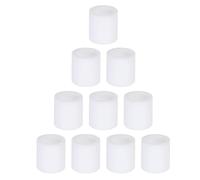 ZUNOXAZ 10 Punte per paraurti fermaporta: Tappo terminale in Silicone per riduzione del Rumore e Protezione delle pareti - Diametro Interno 9,7 Tappi fermaporta Antiurto per Uso Domestico e in