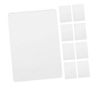 ZUNOXAZ 100 Fogli Pellicola Laminante Termica PVC per Foto Film Protettivo Sbiadimento per Plastificare Documenti Carte Didentità e Menù Confezione
