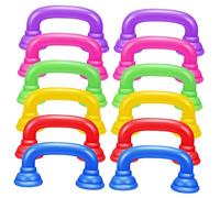 ZUNOXAZ 12 Telefoni Sussurranti in Plastica Colorati Educativo per Logopedia e Sviluppo Linguaggio Strumento Sicuro e Resistente per Scuola e Casa Impugnatura per Mani Piccole