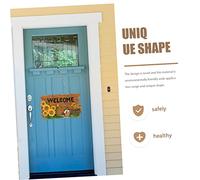 ZUNOXAZ 1pezzi Cartello Benvenuto da Giardino Girasole Targa Appesa per o Ufficio Decorazione per Festa o Inaugurazione