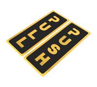 ZUNOXAZ 2 Adesivi Identificativi Per Porte Scorrevoli Segnaletica A Tirare Segnaletica In Vetro Push-Pull Adesivi Per Porte Per Aziende Etichette Adesive