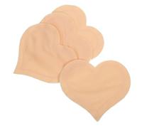 ZUNOXAZ 2 paia Coppette Assorbilatte Riutilizzabili Forma Cuore e Morbide e Traspiranti Lavabili per Allattamento Post Parto Protezione Antiperdite per Mamme