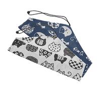 ZUNOXAZ 2 Pezzi Bacchette E Cucchiaio Borsa Portaoggetti Per Pranzo Cucina Organizzatori E Custodia Per Bacchette Custodia Per Cassetto Borse Per Bacchette Bacchette Contenitore