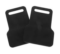 ZUNOXAZ 2 Pezzi Protezione in Acciaio Inox per Gancio Pedana Porta Auto Antiscivolo Riduce Graffi e Ammaccature Compatibile con Suv Camion e Auto