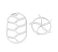 ZUNOXAZ 2 Pezzi Stampi per Pane in Plastica Rotondi e Ovali Non Stick per Uso e Professionale Accessori per Dolci Gelatina Muffin e Cioccolato Materiale Durevole e Ecologico