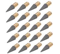 ZUNOXAZ 20 pezzi Punte Matita Senza Inchiostro in Sostituibili per Matita Ricaricabile Eterna Punta Resistente e Facile da Sostituire per Scrittura Liscia e Cancellabile Adatta Uso