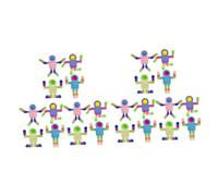 ZUNOXAZ 24 Robot Transformabile Fidget Stress Gadget Educativo per Adulti e Sensoriale per Portatile e Resistente per Teenager e Adulti