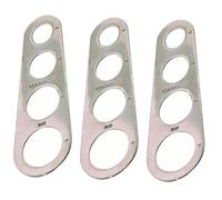 ZUNOXAZ 3 pezzi Dosatore Spaghetti Acciaio Resistente Strumento Misurazione Utensile Cucina Controllo Porzioni Pasta Risparmio Cibo Facile Uso