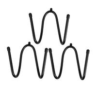 ZUNOXAZ 3 pezzi Ganci da Parete per Appendere Supporto Stabile per Mattarello Compatto Facile da Installare Adatto Varie Dimensioni di Mattarelli Accessorio Multifunzionale per