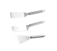 ZUNOXAZ 3 pezzi Spatole in Acciaio Inossidabile Resistente Paletta per Pizza Bistecca e Dolci con Ergonomico Facili da e Antiruggine e Party