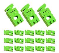 ZUNOXAZ 30 Gomme da Cancellare Morbide per Matite Scolastiche Colore Verde Nice, Gomma per Schizzi e Disegno, Set Versatile per Scuola e Artisti, Cancellazione Pulita e Protezione