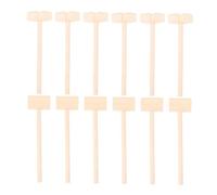 ZUNOXAZ 30 Mini Wooden Hammers for Natural Hardwood Toy Hammer Compact for Fine Motor Skills Development And Creative Tapping Safe Educational Tool And Musical Fun