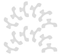 ZUNOXAZ 35 Pezzi Fermapagine Trasparente Riutilizzabile per Libri e Quaderni Clip Leggere e Portatili per Lettura Studio e Ufficio Accessori Organizzativi per Viaggiatori