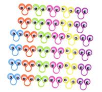 ZUNOXAZ 36pezzi Marionette Da Dito Forma Occhio Anelli Giocattolo Per Feste Ragazzo Colore Casuale Oggetti Per Narrazione Storie