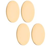 ZUNOXAZ 4 Pezzi Lamine in Rame per Stampa Manuale Metallici Resistenti per Incisione e Progetti Artistici Compatibili con Pinze per Stampa e Timbri Manuali