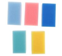 ZUNOXAZ 5 Pezzi Spugne Bagno Ragazzo Ragazza Colorate Morbida per e Capelluto Sensibile Strumento Sensoriale Doccia e Vaschetta Bagnetto