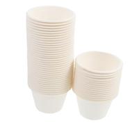 ZUNOXAZ 50 pezzi Bicchierini per Dessert in Biodegradabili e Resistenti per Gelato Dolci e Finger Food per Feste e
