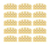 ZUNOXAZ 50 Pezzi Recinzione Miniatura Giardino Curva per Micro Paesaggi e Case delle Bambole Decorazione Te per Mini Garden e Terrari Accessori Creativi per Modellismo e Orti in Miniatura