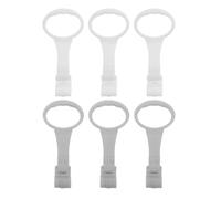 ZUNOXAZ 6 Pezzi Aiuto Per Il Anelli Per Pulisci Anelli Maniglie Per Per Esercizi Per Pp