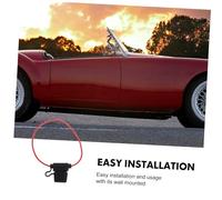 ZUNOXAZ 6 pezzi Kit Portafusibili Supporto Auto Compatto in PVC Resistente Porta Fusibili Inline per Protezione Elettrica Veicoli Facile Installazione Plug per Batterie Auto e Modifiche