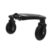 ZUNOXAZ Accessorio per Passeggino con Ruote in Pu Resistenti e Silenziose, Kit Ruote Posteriori e Anteriori con Pedale per Controllo Stabile, Ricambi Compatibili per Passeggini da Jogging
