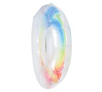 ZUNOXAZ Anello Gonfiabile per Adulti Galleggiante Esterno Colorato con Valvola Antiperdite Anello Piscina Resistente e Facile da Gonfiare per Spiaggia e Fiume