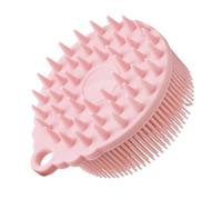 ZUNOXAZ Bagnetto Ragazzo Ragazza in Silicone Morbido Doppia Faccia Sensoriale per Corpo e Capelli Scrubber Delicato per Sensibile Massaggio e Detersione Sicura Rosa