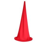 ZUNOXAZ Berretto Gnome Rosso per Halloween Cappello Cosplay Leggero e Flessibile per Feste Accessorio Decorativo e Prop Fotografico Adatto Party e Carnevali