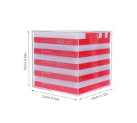 ZUNOXAZ Blocchi Base Dieci in Plastica Strumenti Matematici per Ragazzo Ragazza Ragazza Cubi per Apprendimento Blocchi Dimostrativi di Capacità Giocattoli Educativi Numerici