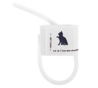 ZUNOXAZ Bracciale Pressione Arteriosa per Animali Domestici Non Tessuto, Facile da Usare e Preciso per Gatti e Cani, Monitoraggio Veterinario Affidabile