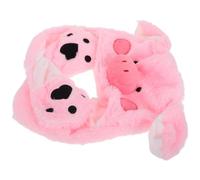 ZUNOXAZ Cappello Peluche Maiale con Orecchie Morbido e Caldo per Ragazzi Berretto Leggero in Pile Invernale Cappellino Divertente Animale con Paraorecchie Resistente al Vento