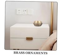 ZUNOXAZ Ciotola in Ottone Cinese Bacino della Ricchezza Decorativo per Scrivania Feng Shui per Prosperità e Fortuna Artigianato Metallo Vintage