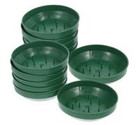 ZUNOXAZ Ciotole in Plastica per Composizioni Floreali da Matrimonio Vassoi Rotondi Decorativi per Fioristi Base Stabile per Centrotavola ed Eventi Set da 25 Pezzi per Fiori Freschi e