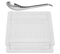 ZUNOXAZ con Dispenser per e Cucchiaio Utensile Compatto e Riutilizzabile per Cucina Domestica e Professionale
