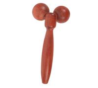 ZUNOXAZ e Corpo Ergonomico con Doppia Sfera in Legno Massaggiante Rassodante per Collo e Occhi Adatto Uomini e Strumento Compatto per Massaggi Linfodrenanti e Pressoterapia Domestica